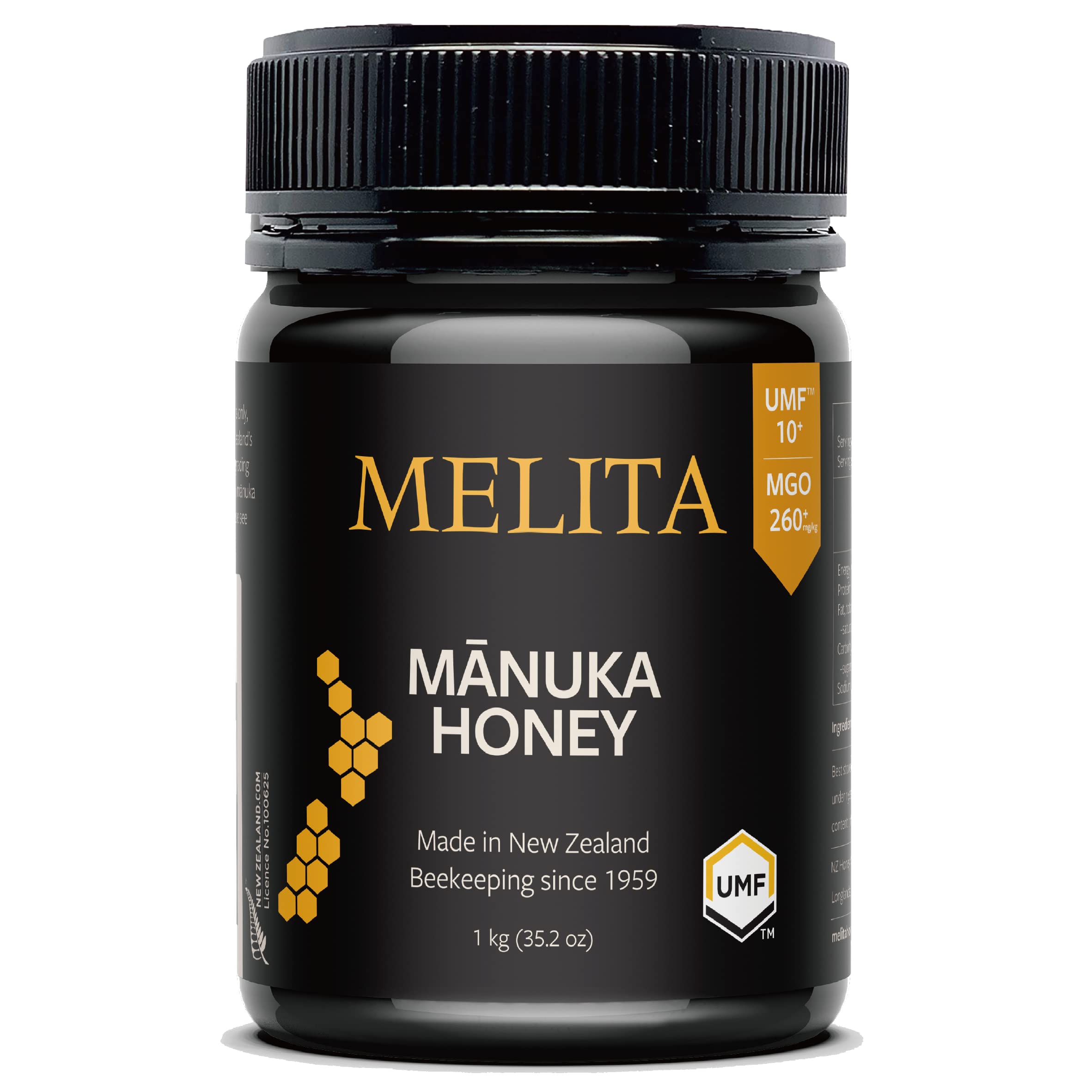 ✨新品 MELITA マヌカハニー 1kg UMF10＋ 大容量 UMF協会認定 Amazon | MELITA（メリタ） マヌカハニー【UMF10+】（UMF協会認定