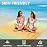 WIWIGO Beach Blanket Waterproof Sandproof Beach Mat 79 X 83/10\'x9\'for 2-8 Adults Quick Drying Outdoor Picnic Mat Beach Accessories for Travel, Camping, Hiking