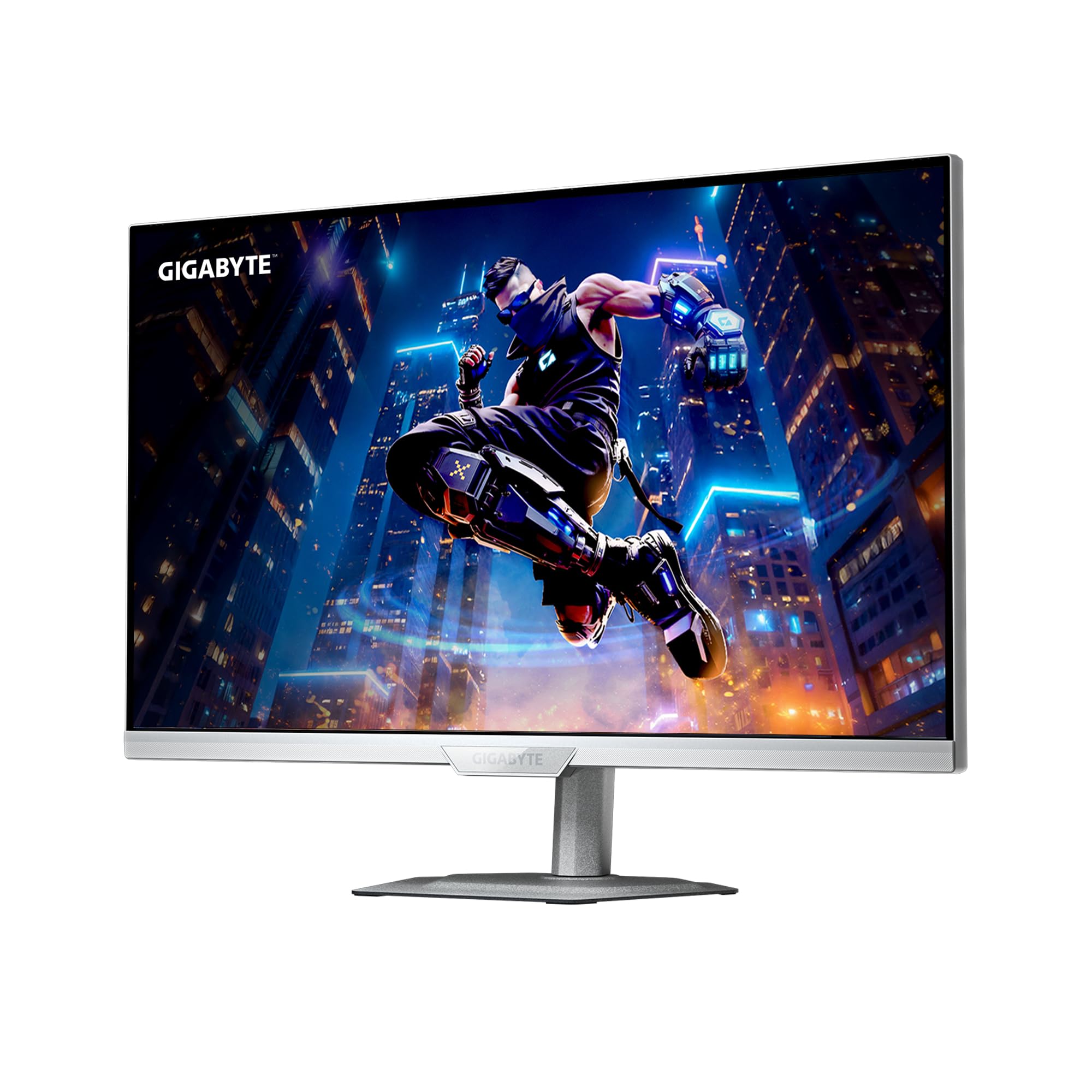 GIGABYTE M27UP Ice Monitor de Juego 27” 4K UHD - Modo Dual (4K 160Hz o FHD 320Hz), 3840 x 2160, 1ms, 350 CD/m², FreeSync Premium, DisplayHDR400, HDMI 2.1, DisplayPort 1.4