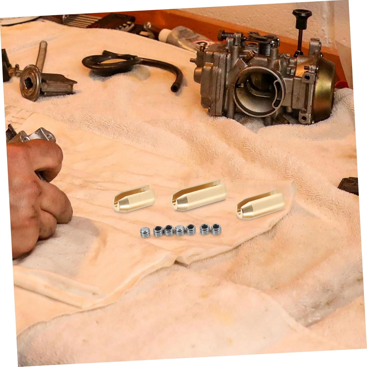 PRETYZOOM 1set Reusable Copper Wheel Weights Kit Motorcycle Tool for Enhanced Stability and Performance for Super and Dirt