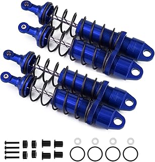 4* Upgrades Front+Rear Shock Absorber Parts for TRAXXAS 1/8 Sledge RC Car