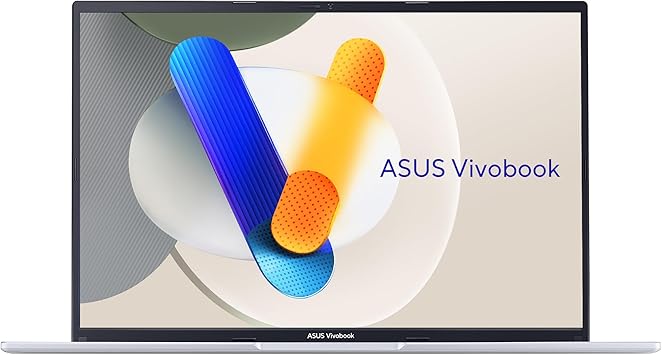 ASUS Vivobook 16 Laptop, 16 WUXGA 60Hz Display, Intel Core i7-13620H, Intel UHD Graphics, 16GB RAM, 512GB SSD, Windows 11, Cool Silver, F1605VA-BS74