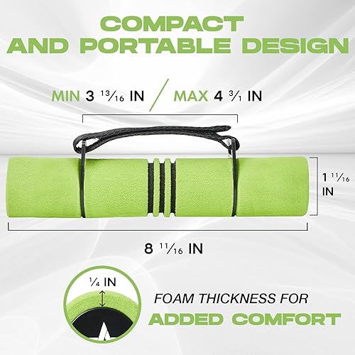 Miniatura 3 de Yes4All - Juego de pesas ajustables de mano para mancuernas de 2 piezas, perfectas para caminar o ejercicio de viaje para mujeres con correas