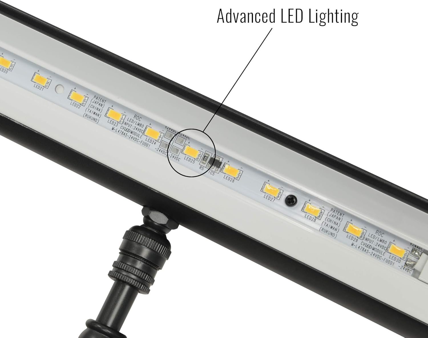 Hottest Sales Cocoweb 24 Classic LED Gallery Light in Rose Gold with Plug-in Adapter