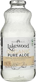 Lakewood, Organic Aloe Vera Juice, 32 oz (Packaging may vary)