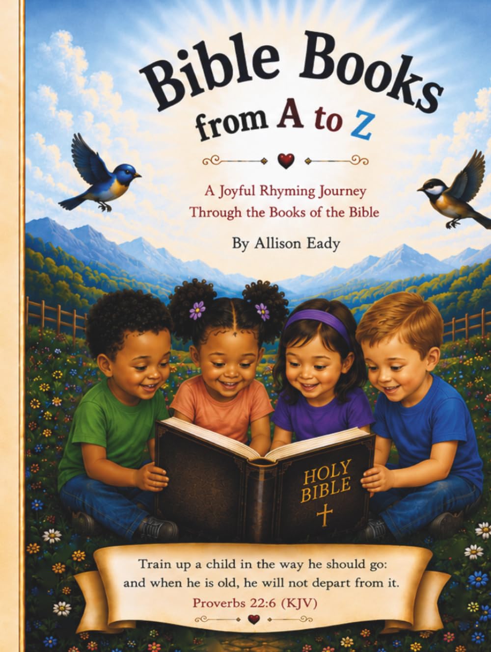 Bible Books from A to Z: A Joyful Rhyming Journey through All 66 Books