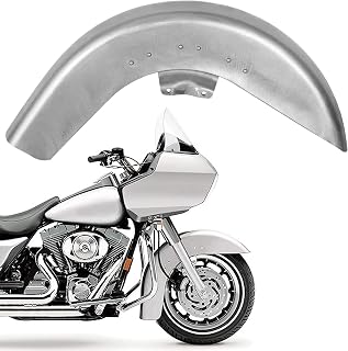 ECOTRIC Front Fender Steel Compatible with 1989-2013 Harley Dresser Bagger Touring Electra Glide Road Glide Road King Street Glide Ultra Glide