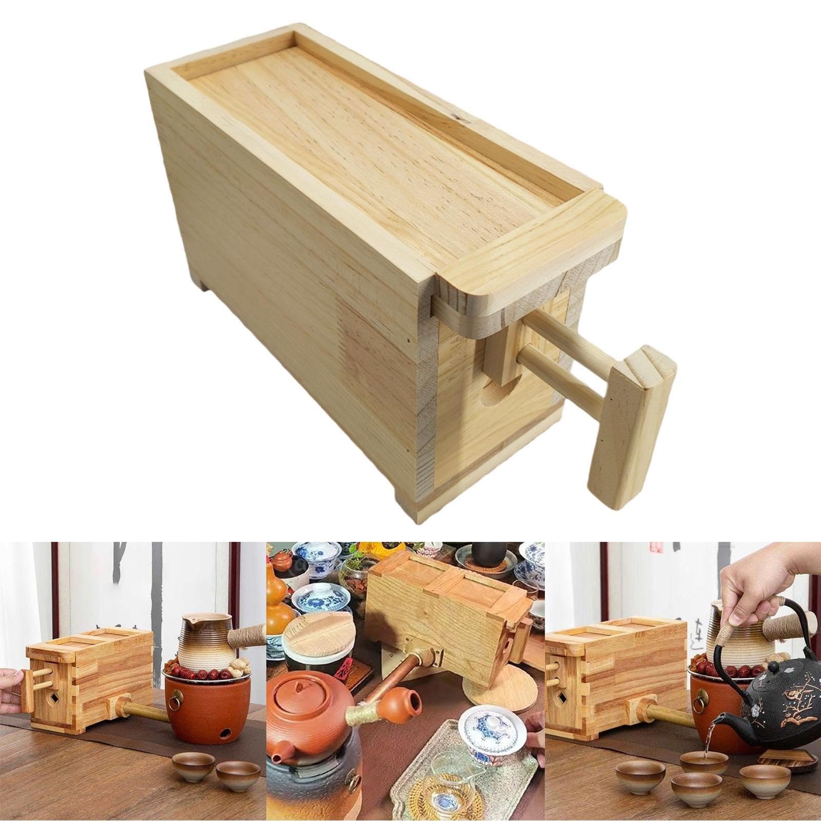 Soffietto in Legno per Soffiaggio dell'Aria, Mantice per La Cerimonia del tè, per Esterni E Interni