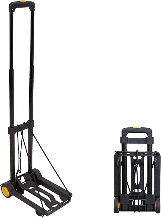MountIt! Folding Luggage Cart and Dolly 77 Lb Capacity