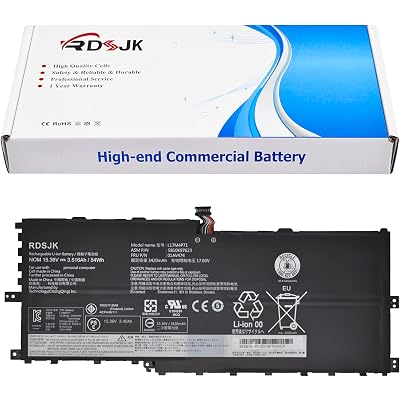 L17M4P71 L17C4P71 L17M4P73 Laptop Battery for Lenovo ThinkPad X1 Yoga 3rd Gen 2018 Series 20LD 20LE 20LF 20LG TP00076D 01AV474 SB10K97623 01AV475 SB10K97624 01AV499 SB10K97638 02DL003 15.36V 54Wh