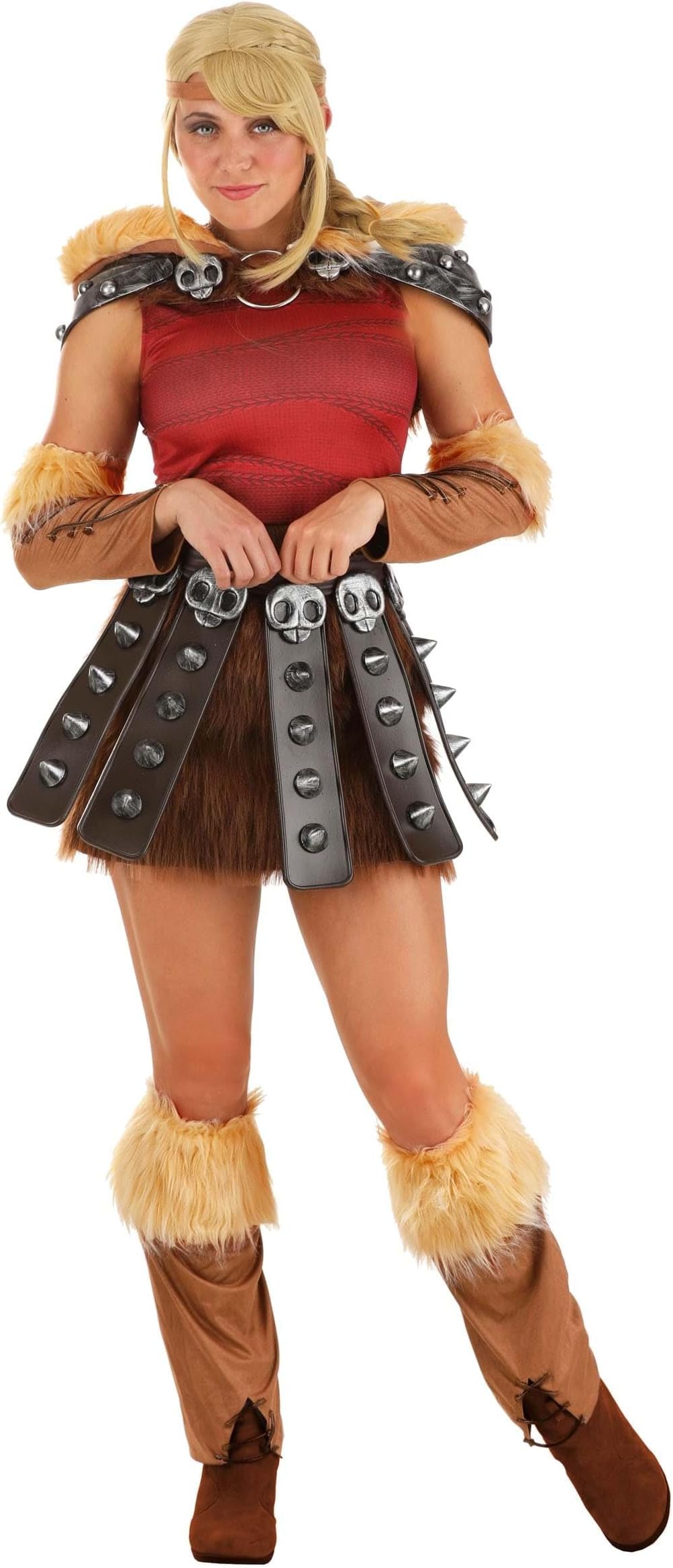 Women's How to Train Your Dragon Astrid Costume | Adult HTTYD Astrid Cosplay Outfit | Female Viking Warrior