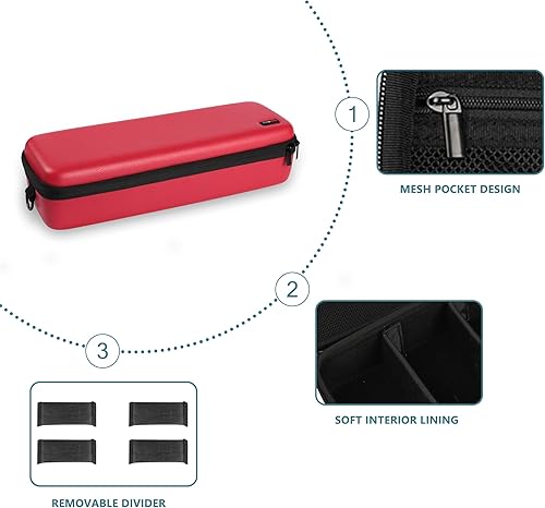 Vista 4 de Playing Card Storage Case Game Backpack Card Holder,Collectible Trading Card Storage Bag MTG Deck Box Fits Sports Card and Baseball Cards,Business