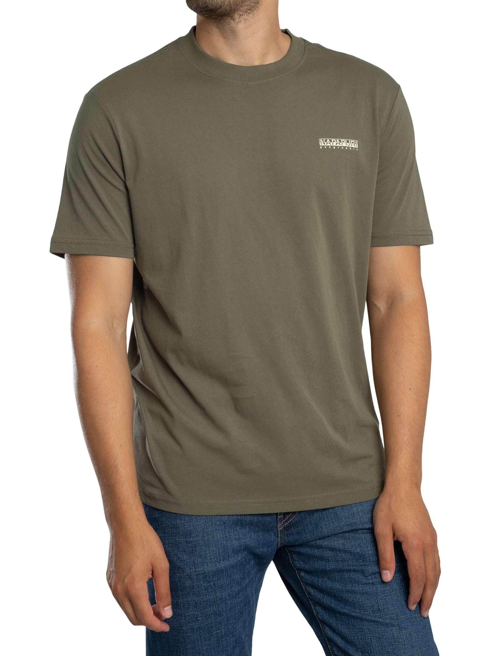 Napapijri Verde Cotton Men T-Shirt - XXL