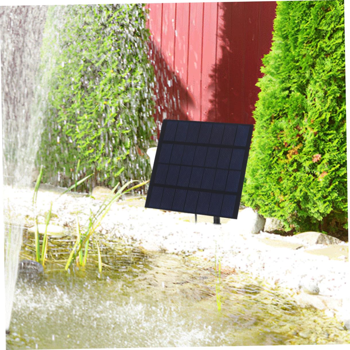 Happyyami Pompa Di Ad Energia Solare Portatile Silenziosa Per Acquari Da Esterno