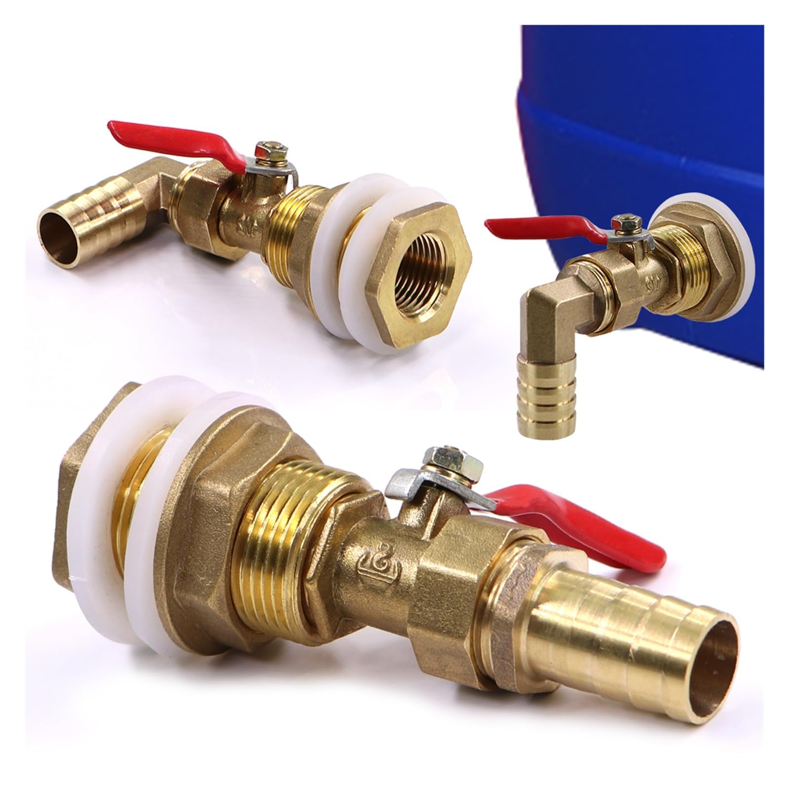 Raccord de tuyau pagode en laiton 16 mm pour l'irrigation du jardin