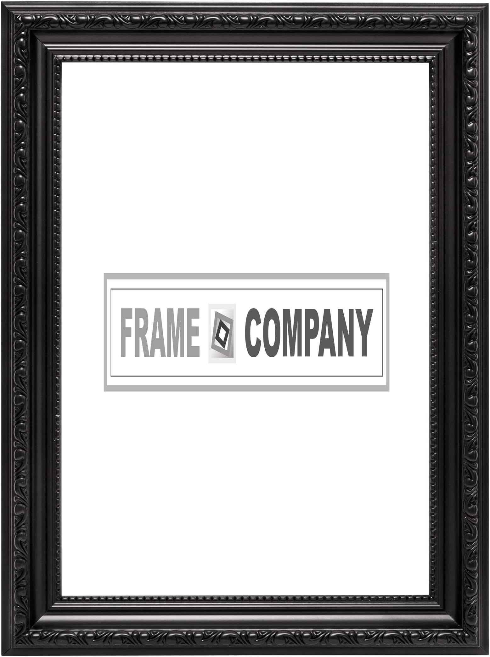 Black 7"x5" - Picture Frame/Artwork/Photo Frame/Poster with Acrylic Glass - Elegant Unfortunate Embellished