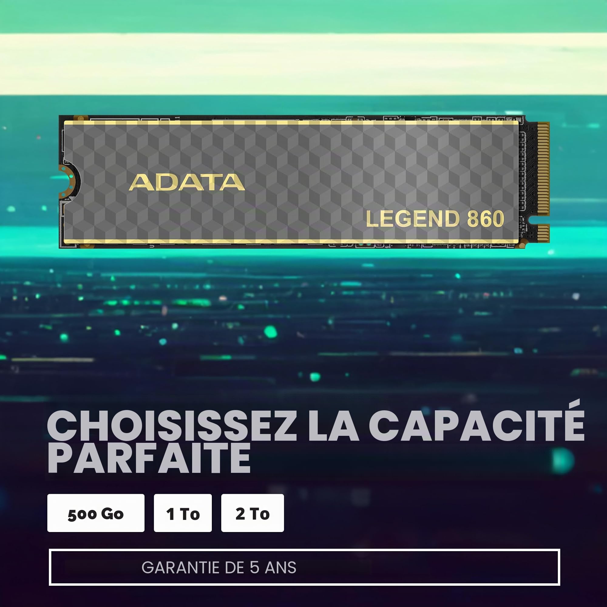 Adata Ssd Legend 860 2tb Pcie 4x4 6000/5000 Mb/s M.2 (sleG-860-2000gcs)