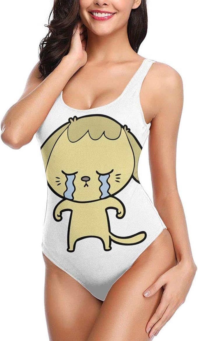 Amazon Co Jp スクール水着 水着 レディース 泣く 犬 キャラクター 可愛い ワンピース ビキニ 連体式 水浴 水泳 温泉 可愛い Bolaco ファッション