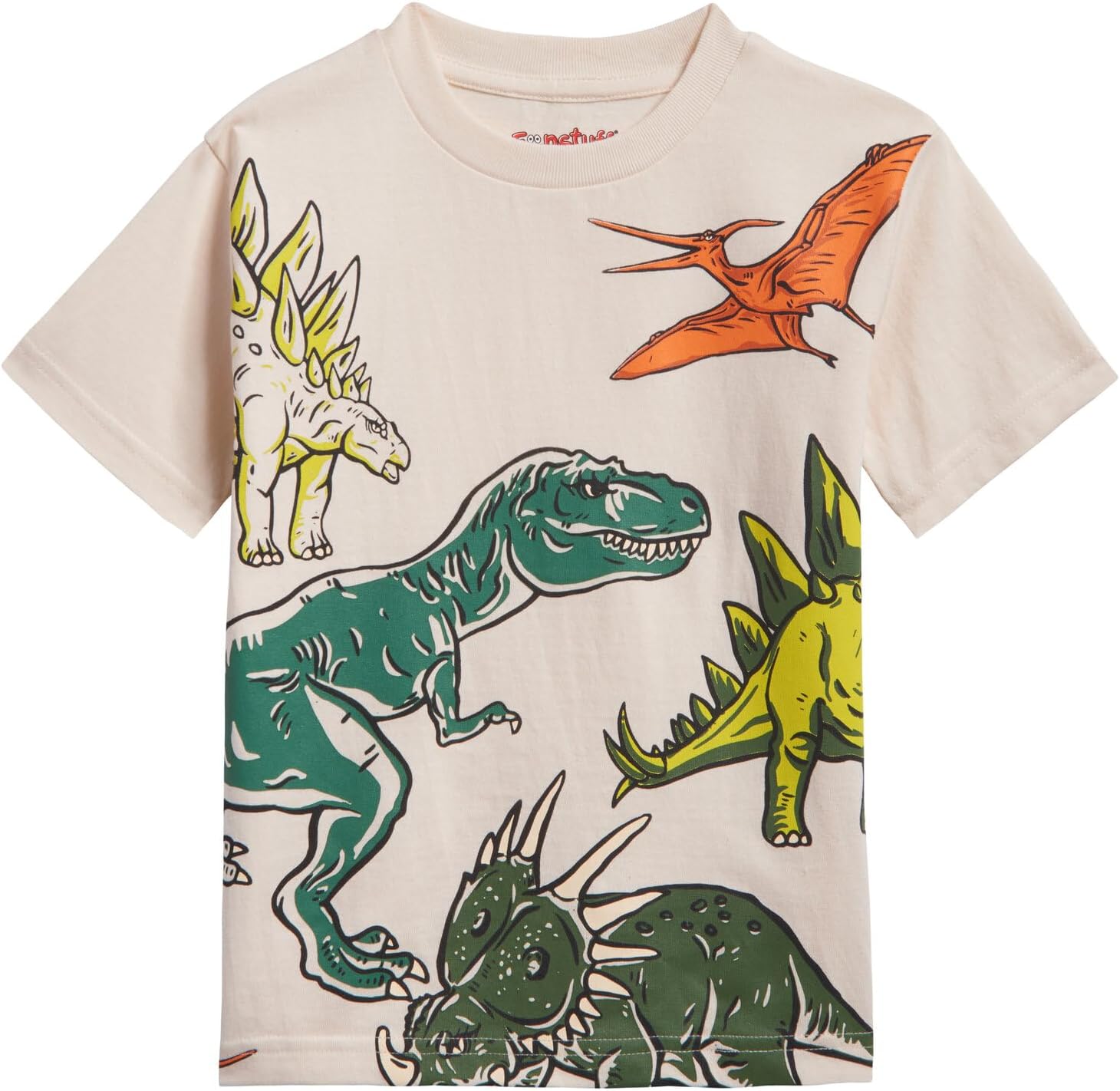 Funstuff Dinosaur Animal Video Game Astronaut Truck Athletic T-Shirt & Mesh Shorts Outfit Toddler to Little Kid - Image 3