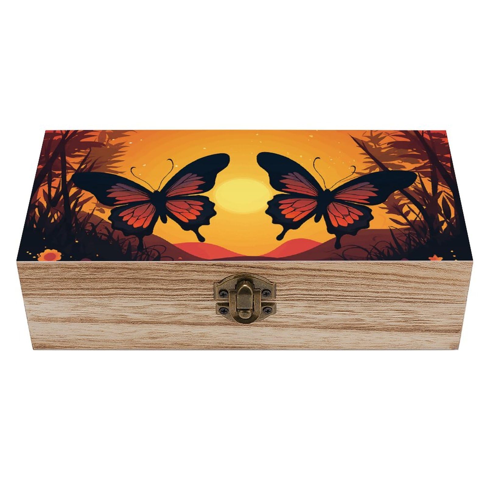 Boîte en bois souvenirs et bijoux pour sublimer votre chambre