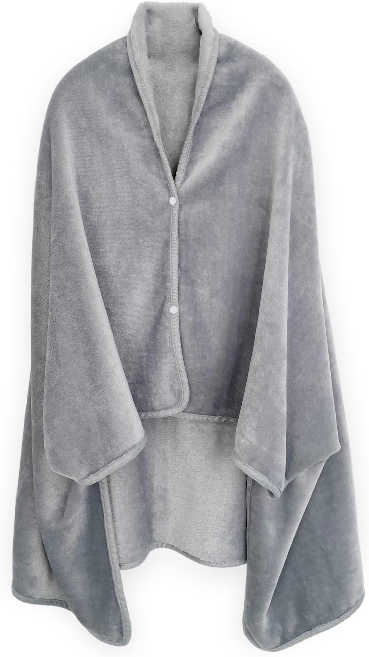 Wearable Fleece Blanket Cape Shawl, Plush Comfy Wearable Blanket, Soft Cozy Lightweight Throw Blanket Gift for Adults