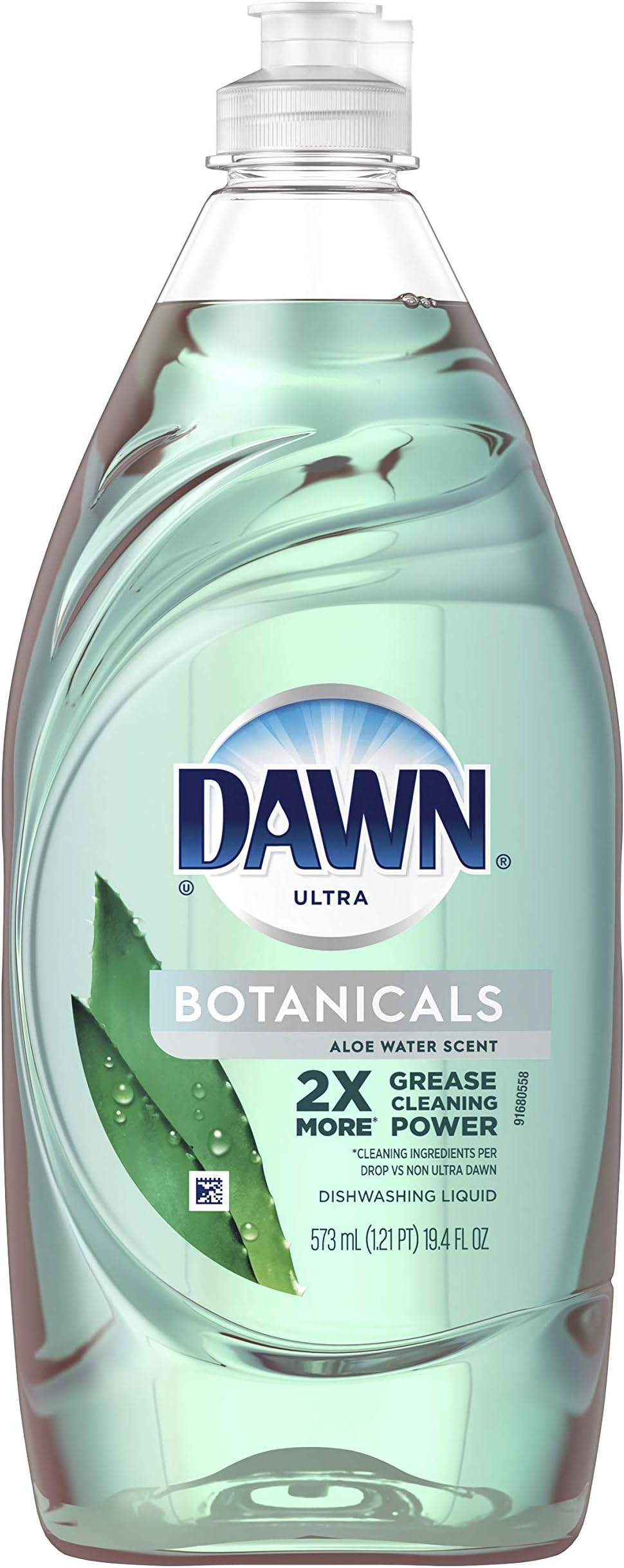 DawnBotanicals Aloe Water Scent Dishwashing Liquid,19.4oz