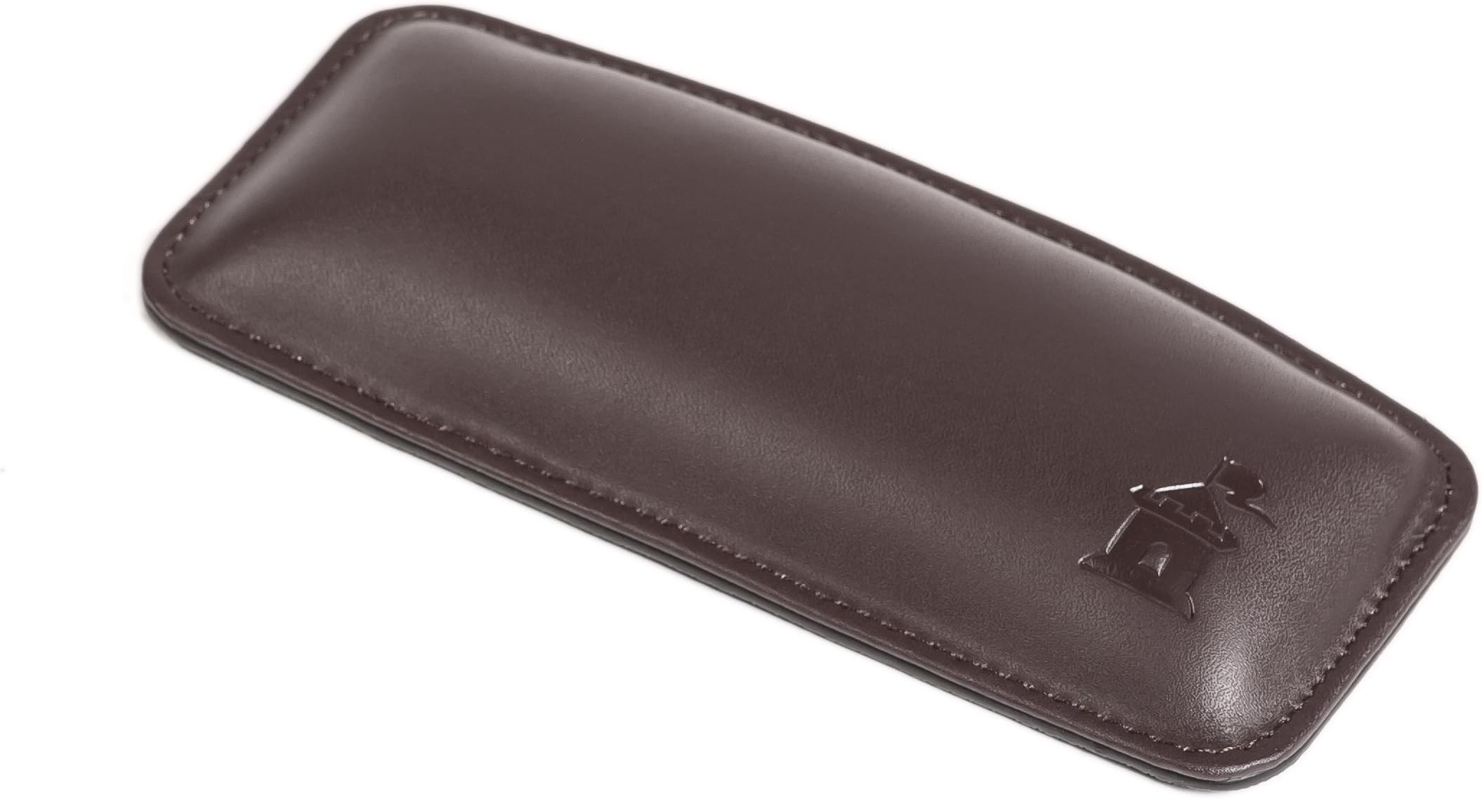 Motte by Castle – Leather Wrist Rest Cushion for Mice, Mouse Pads, and Laptops – Ergonomic Durable Wrist Pad with Anti-Slip Rubber Base (Woodland)