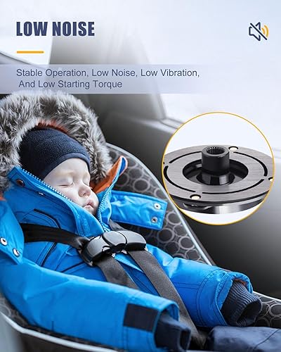 Miniatura 6 de OCPTY Compresor de aire acondicionado Embrague CO 10736C para Acura MDX TL para Honda Accord para Odyssey para Pilot para Ridgeline 3.0L 3.2L 3.5L