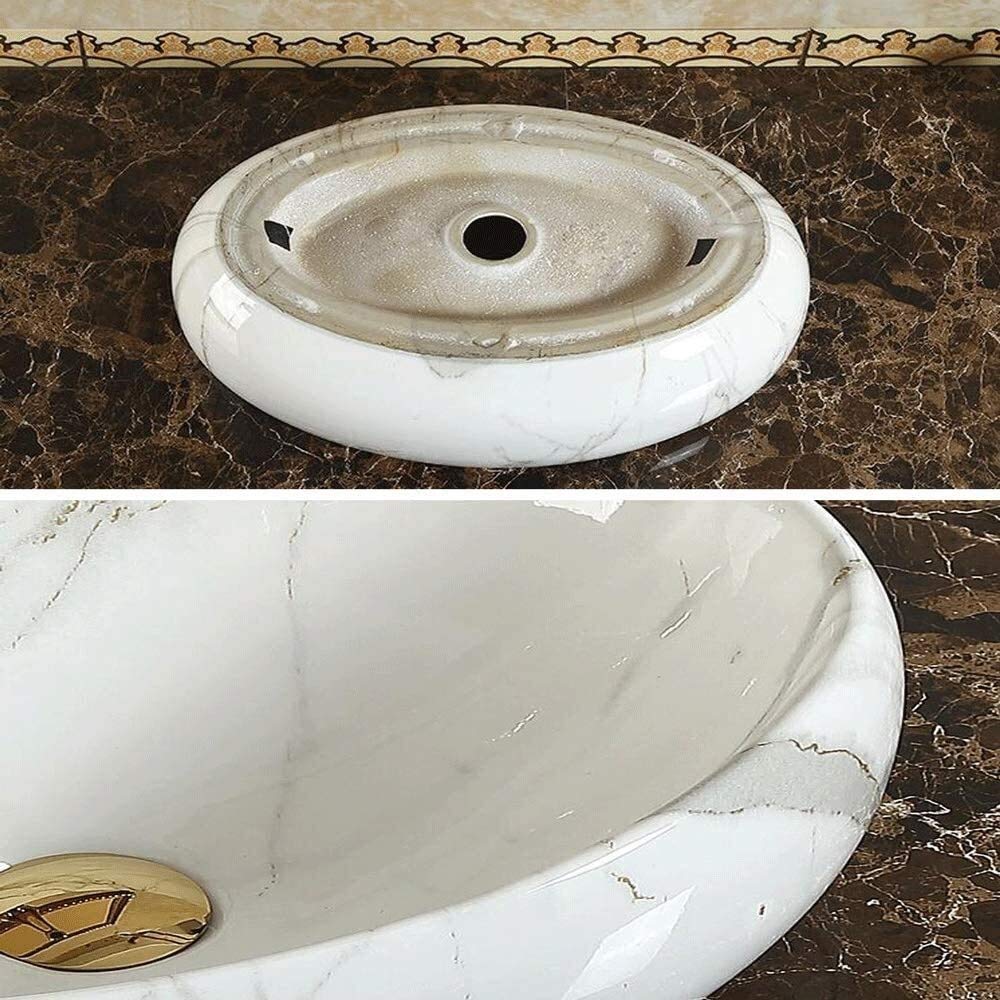 Szafka Pod Umywalkę Z Umywalką, Umywalka Nablatowa, Ceramiczna Umywalka Łazienkowa Nablatowa, Artystyczna Owalna Umywalka, Europejska Umywalka W Zestawie