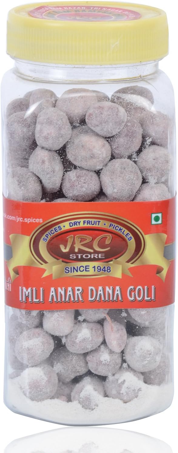 - JRC - Anardana Imli (Imli Ladoo) Natural Pomegranate & Tamarind Candy Balls (Soft and Chewy) Digestive โ 200 GM