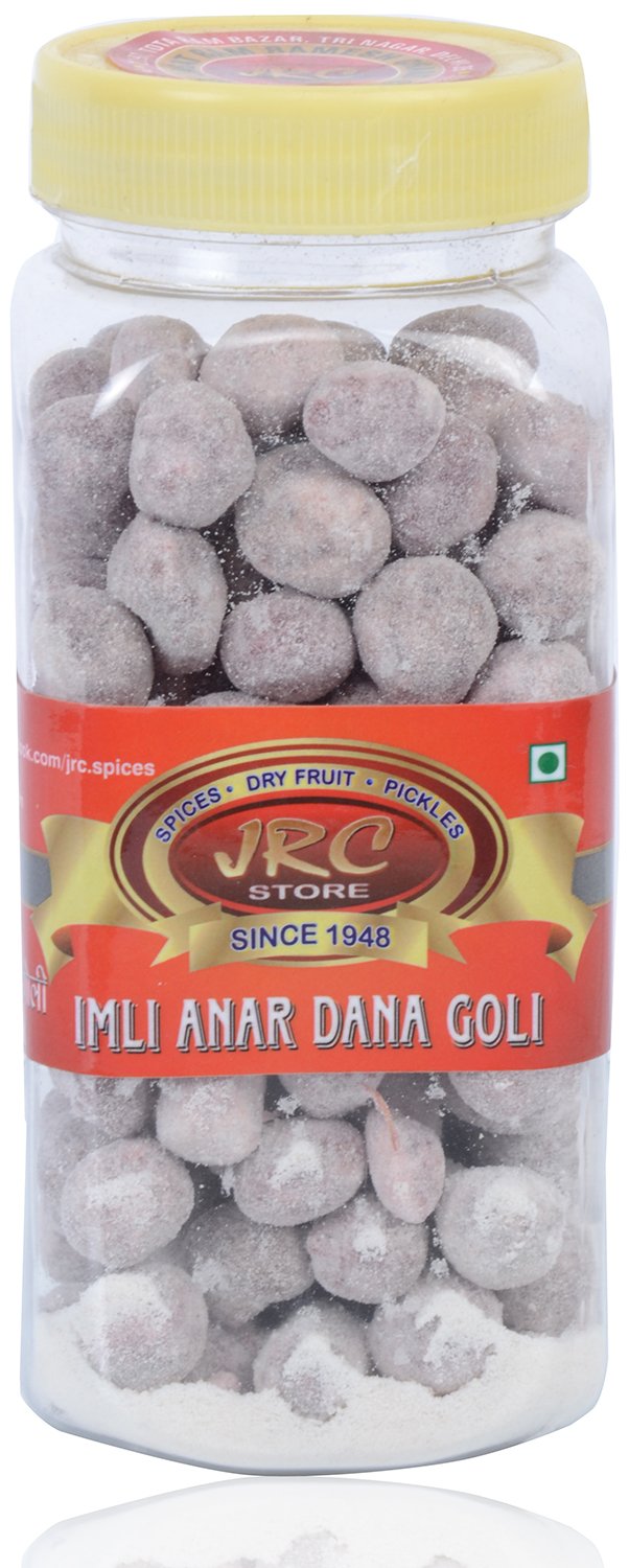JRC - Anardana Imli (Imli Ladoo) Natural Pomegranate & Tamarind Candy Balls (Soft and Chewy) Digestive – 200 GM