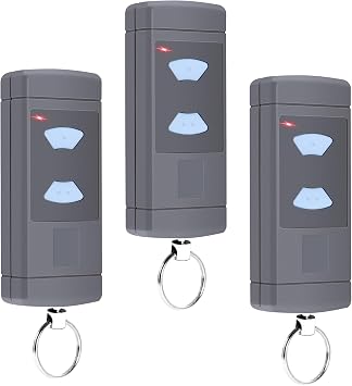 3PCS Garage Door Opener Hand Transmitter Replacement for HSE2-868 HSM4-868 HS4-868 868MHz Blue Button Compatible with GARADOR Promatic Gate Opener Fob