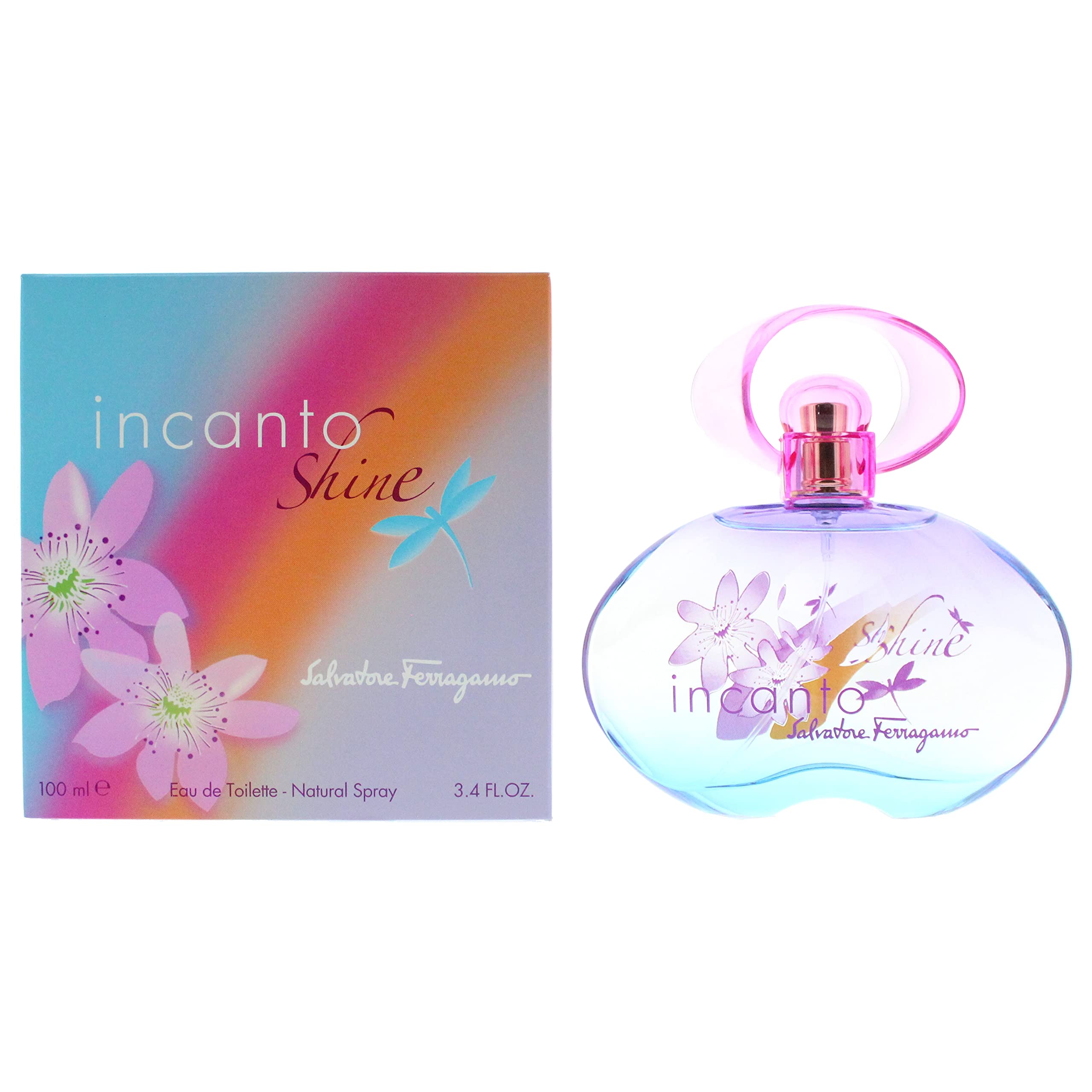 Incanto Shine Eau De Toilette Spray 3.3 Oz / 100 Ml for Women by Salvatore Ferragamo