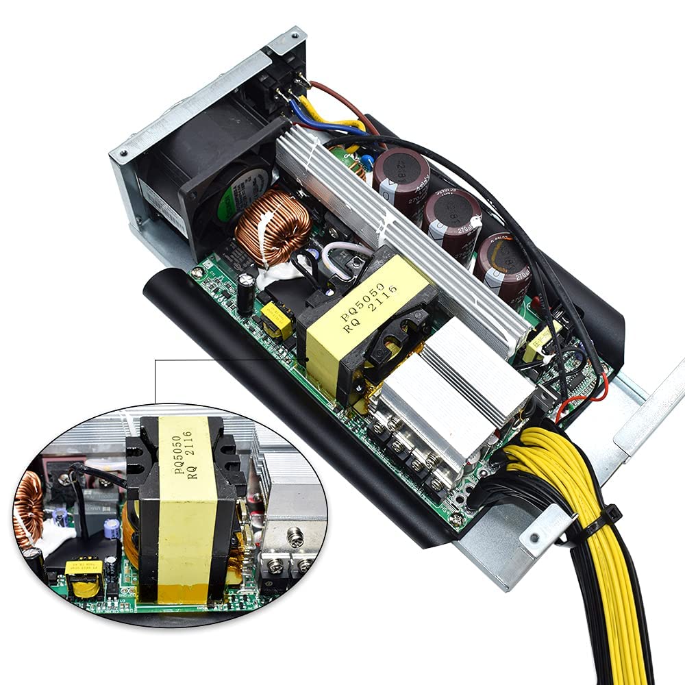 Bitmain Antminer S9 S7 L3 BTC LTC ETH 12V 166A AC110-240V 10x6pin 2000W zasilacz górniczy