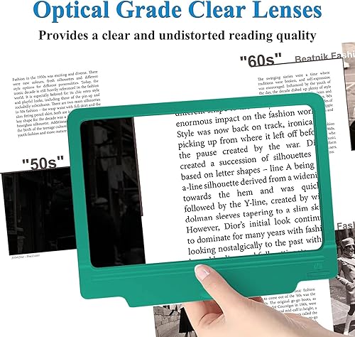 Miniatura 4 de 4 lupas con 36 luces LED ajustables que proporcionan un área de visualización de página completa uniformemente iluminada, perfecta para personas con