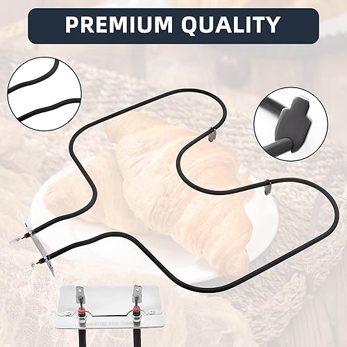 Miniatura 3 de AMI PARTS W10207397 Reemplazo del elemento calefactor del elemento de horno compatible con Whirlpool Roper (2000 vatios 240 voltios)