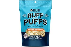 BIXBI Milk-Bone Puffs Flavored Dog Training Treats