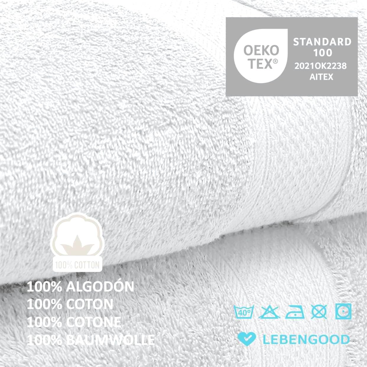 Paquete De 6 Toallas De Baño 100 % Algodón, Color Plateado, Juego De 2 Toallas De Mano, Altamente Absorbentes, Sostenibles, Algodón Peinado, Suave, De Secado Rápido, Toallas De Lujo Para Salón