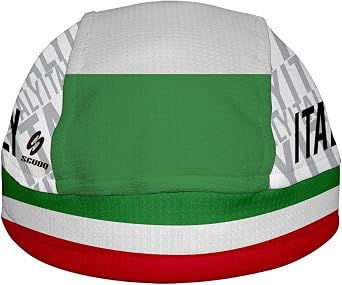 ScudoPro Italy Flag ScudPro Skullcap White