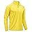 TACVASEN Swim Shirts for Men Rash Guard Sun Shirt Long Sleeve Dry Fit Mens Sun Protection Cooling Athletic UV T-Shirts Outdoor Yellow XXL