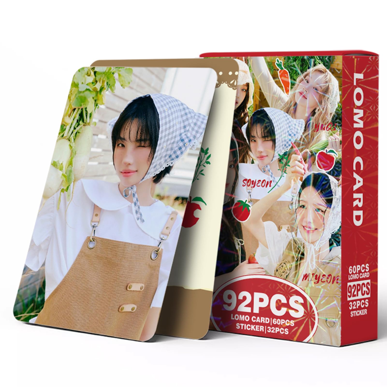 (G) I-DLE Photocards KPOP Album I Feel Lomo Cards Set for NEVERLAND Fans Boys and Girls