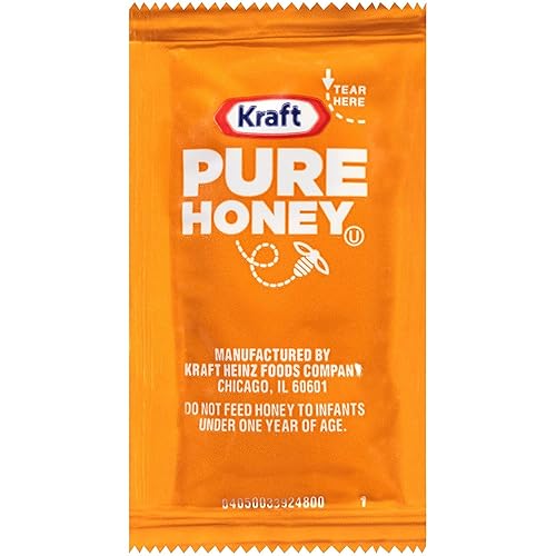 Kraft Paquete de miel pura (paquete de 400)