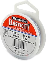 Vista 23 de Beadalon Elasticity - Cordón elástico (0,8 mm, 5 m), transparente