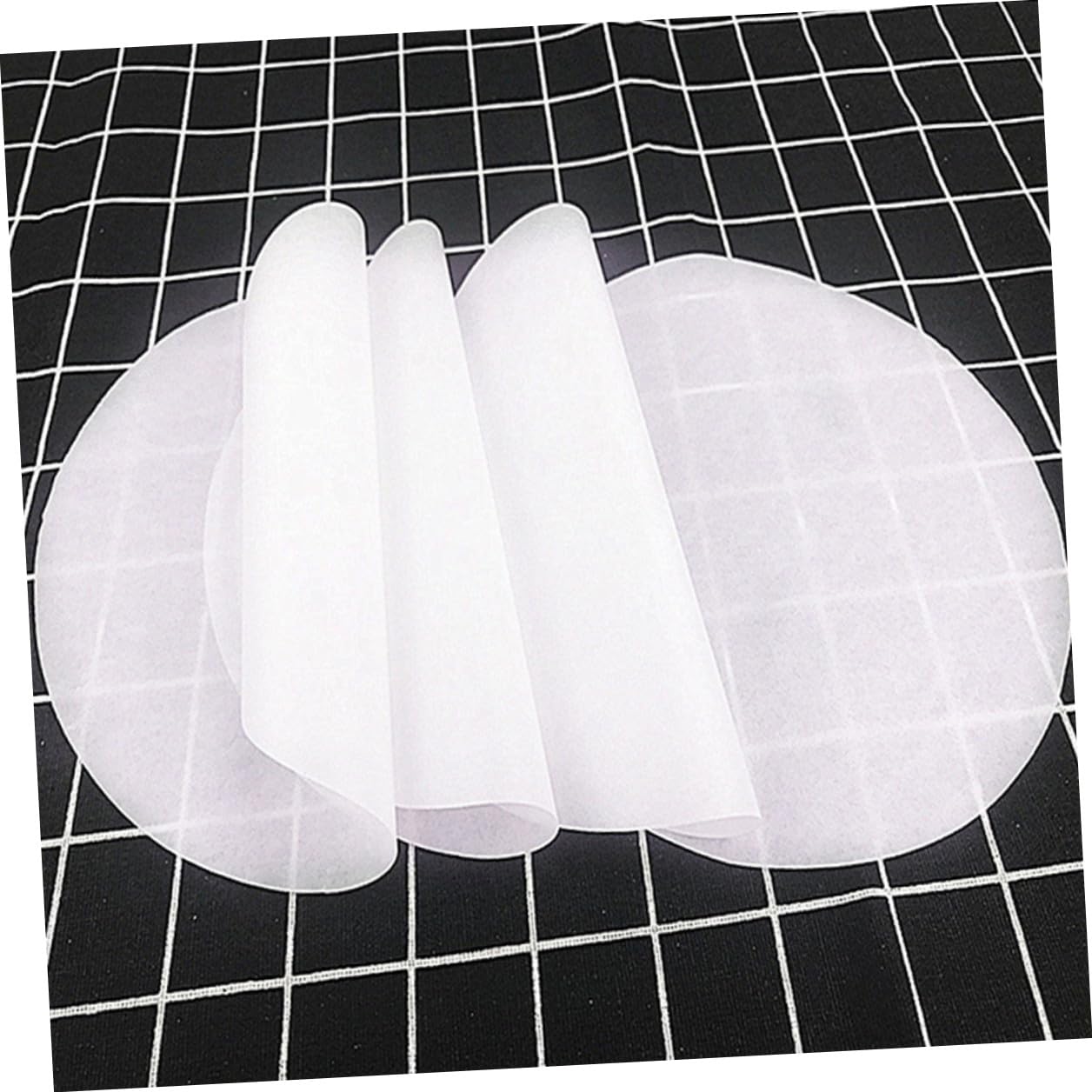 Ronds de Papier Sulfurisé 500 Feuilles en Papier Antiadhésif Blanc