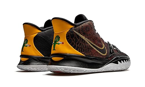 kyrie 7 gold black