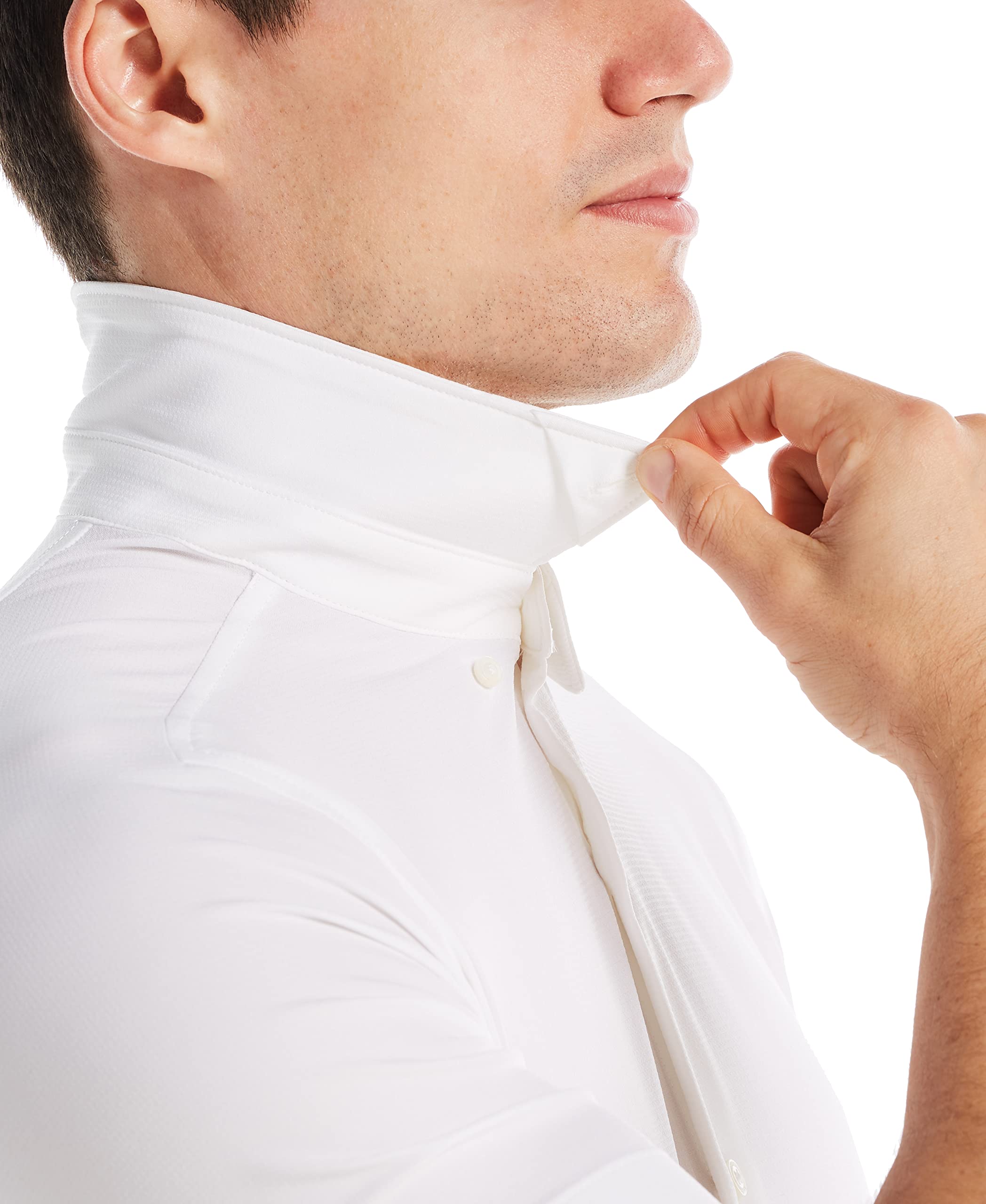 perry ellis motion dress shirt Perry Ellis Men's Modern-Fit Lux Twill Solid Dress Shirt