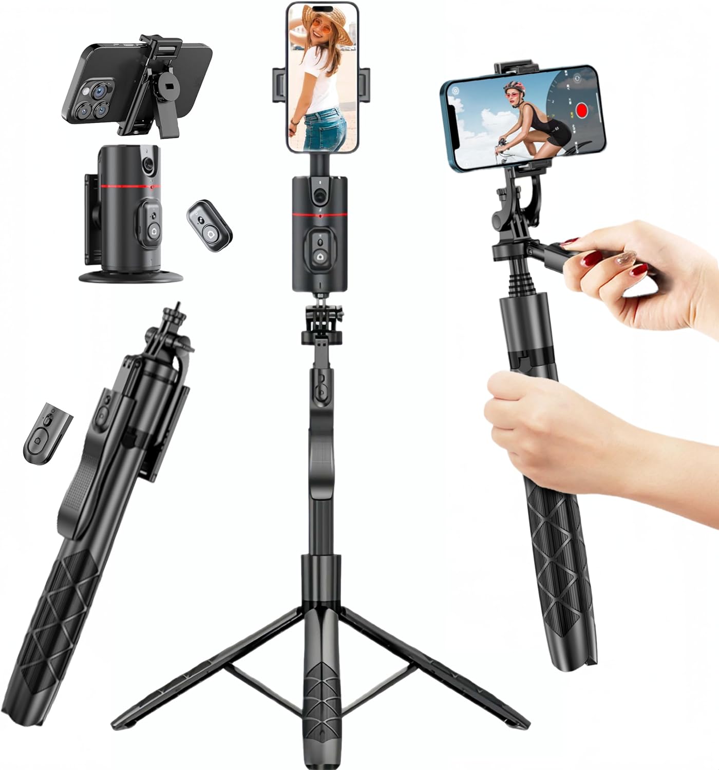 Auto Face Tracking Tripod, 360° Rotation Face Body Nepal Ubuy - Main Image