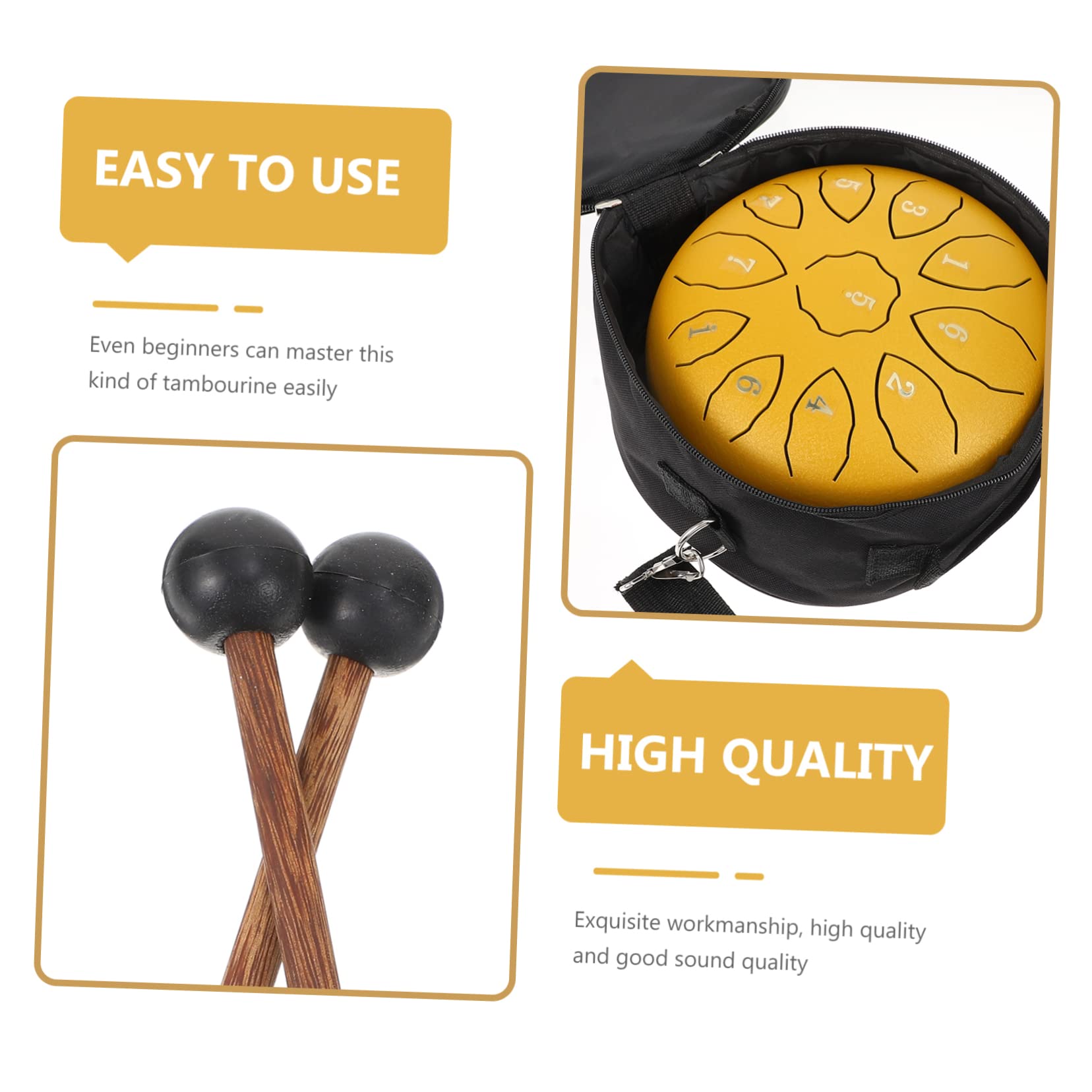 ibasenice De Lengüeta De Acero De Lengüetas Creativo Tonos Instrumento De Percusión Para Yoga Terapias Musicales