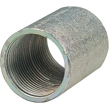 Steel City Trc1-1 Galvanized Rigid Conduit Coupling, 1"