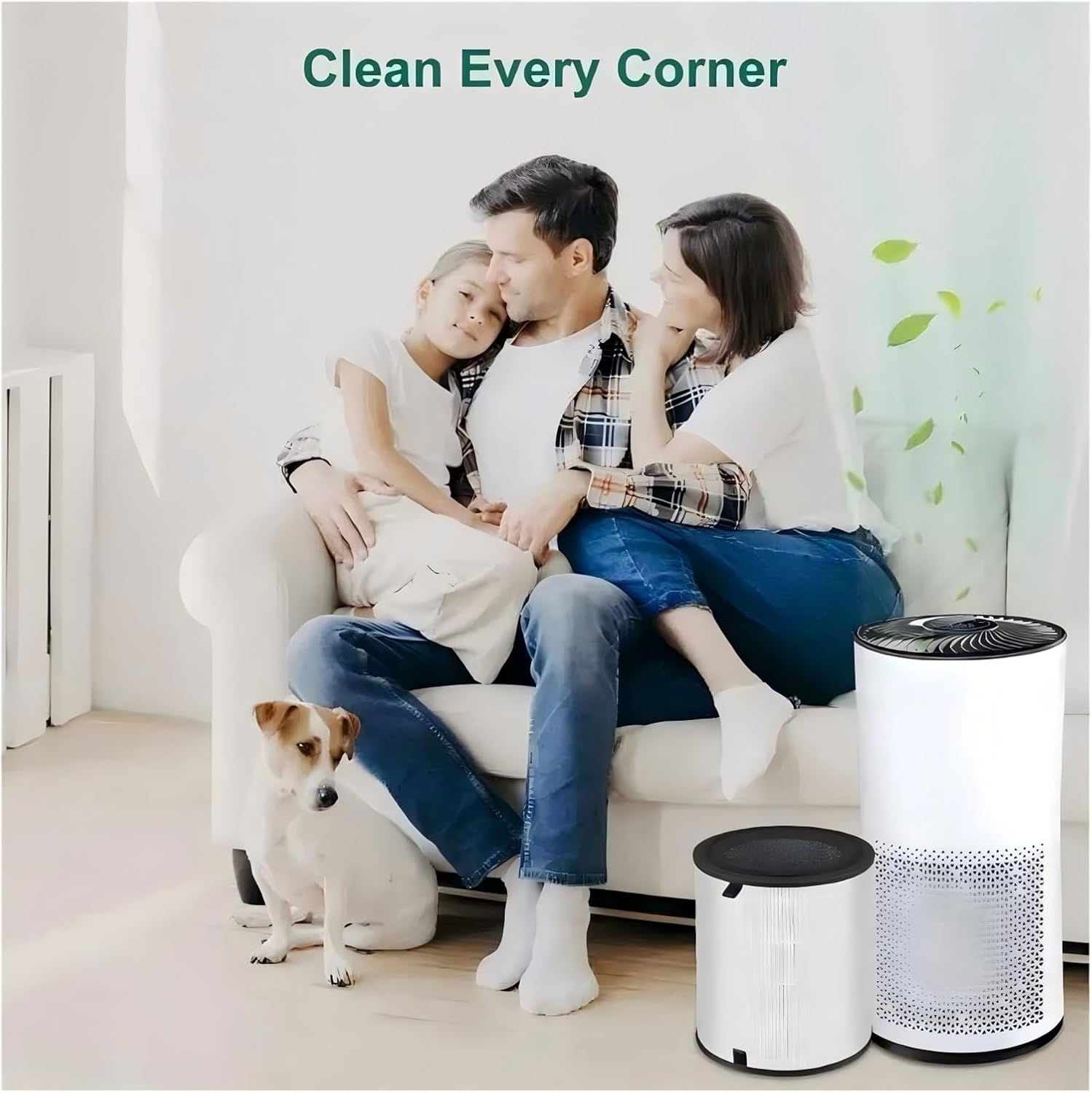 LV-H133-RF Air Purifier Filter，Compatible For LEVOIT Air Purifier LV-H133，High Efficiency，Low Noise，Long Lasting，Easy Install，Home Office Use